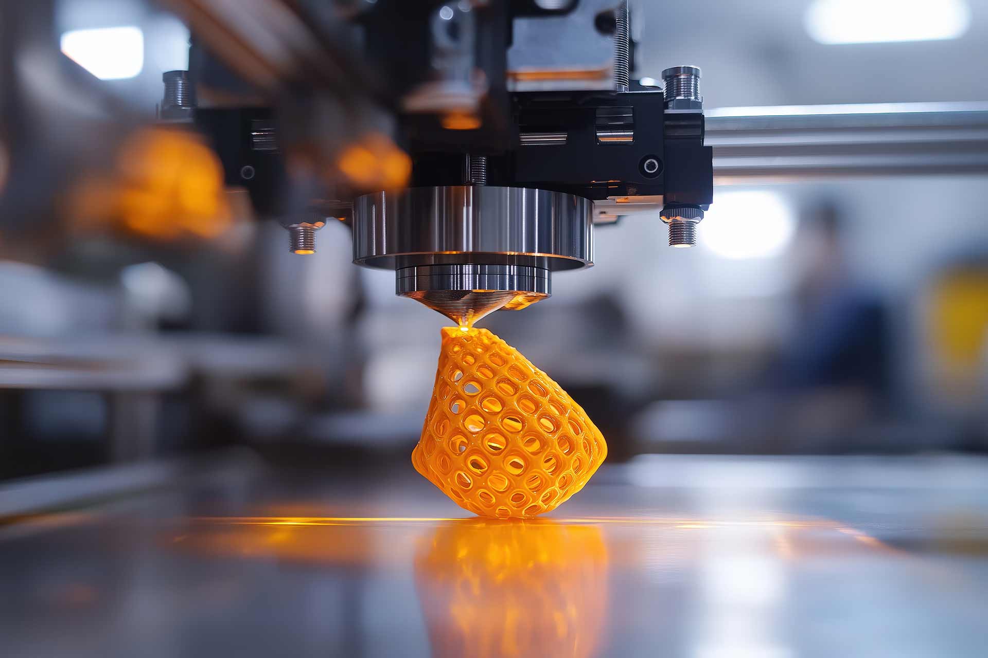Prototypenbau: 3D Druck eines Prototypen.
