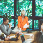 Green Start-ups – Teammeeting mit multikultureller Gründergruppe
